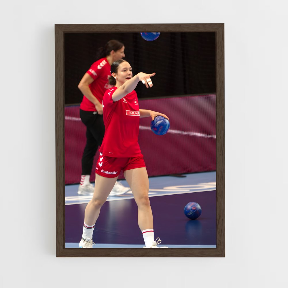 Poster Ehf cup – affiche Handball (vue 5)